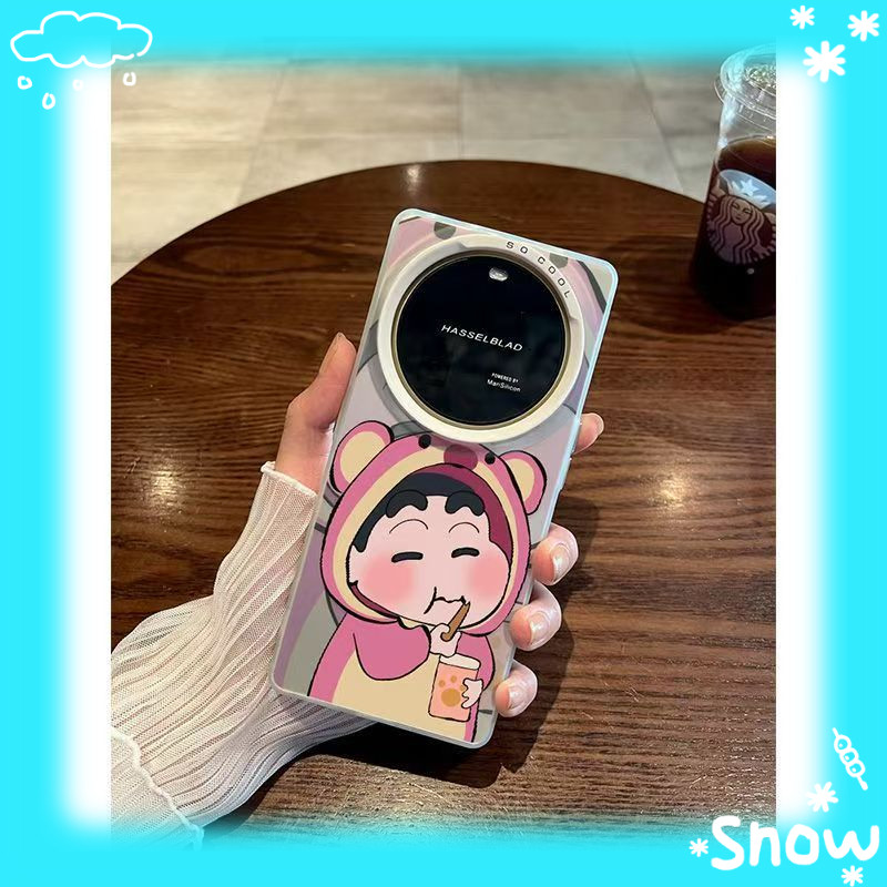 หมีสตรอเบอร์รี่น่ารัก x200promini เหมาะสําหรับ vivoX200/X100PRO เคสโทรศัพท์ X90/90s/90pro Frosted x2