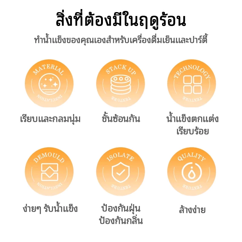 แม่พิมพ์ทำน้ำแข็งถาดสองชั้น thumbnail 9
