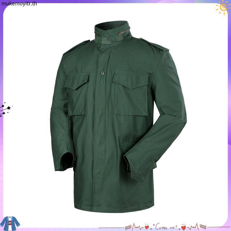 🌀M65 vintage🌀แจ็คเก็ต jacket field m65 พร้อมส่งสอบถามไซส์ก่อนได้ครับ