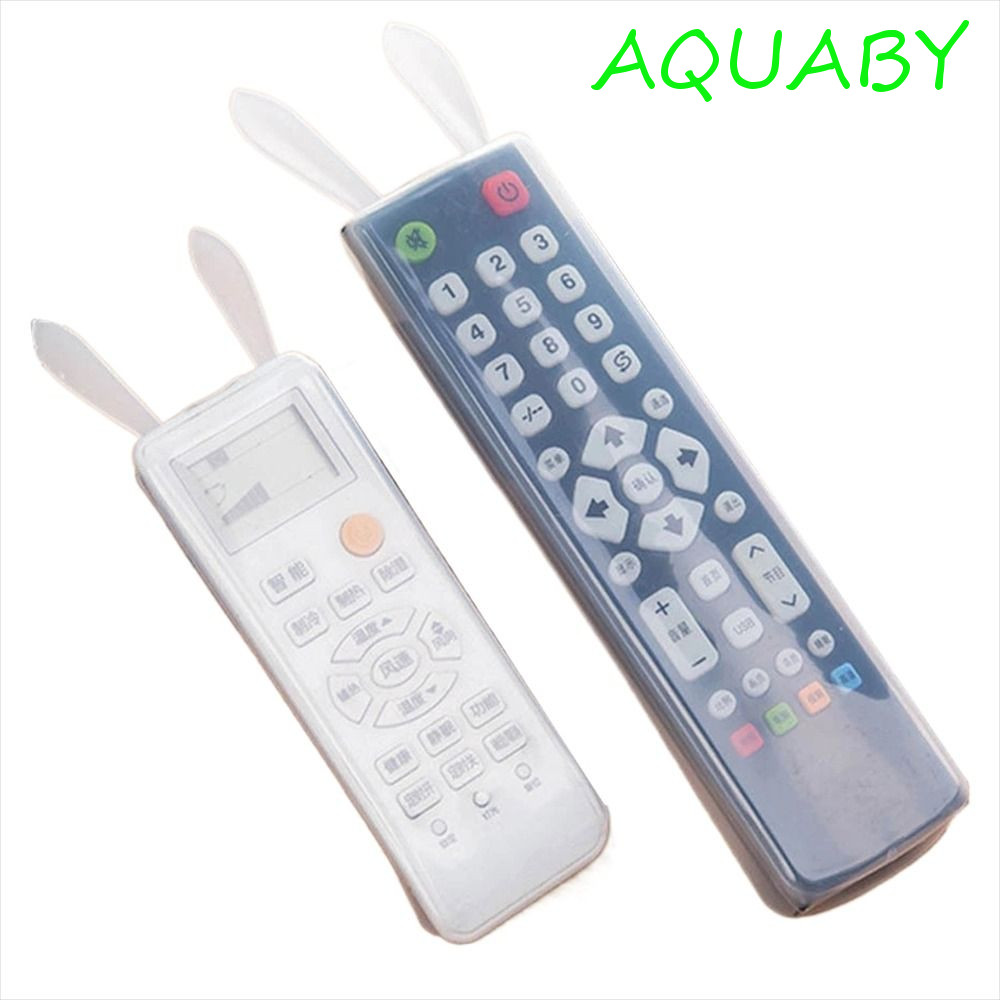 AQUABY TV Remote Control Case โปร่งใสสมาร์ททีวี Luminous TV Accessories Fluorescent Dust Air Conditi