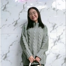 LA bella สเวตเตอร์ผ้าถักระดับพรีเมียม