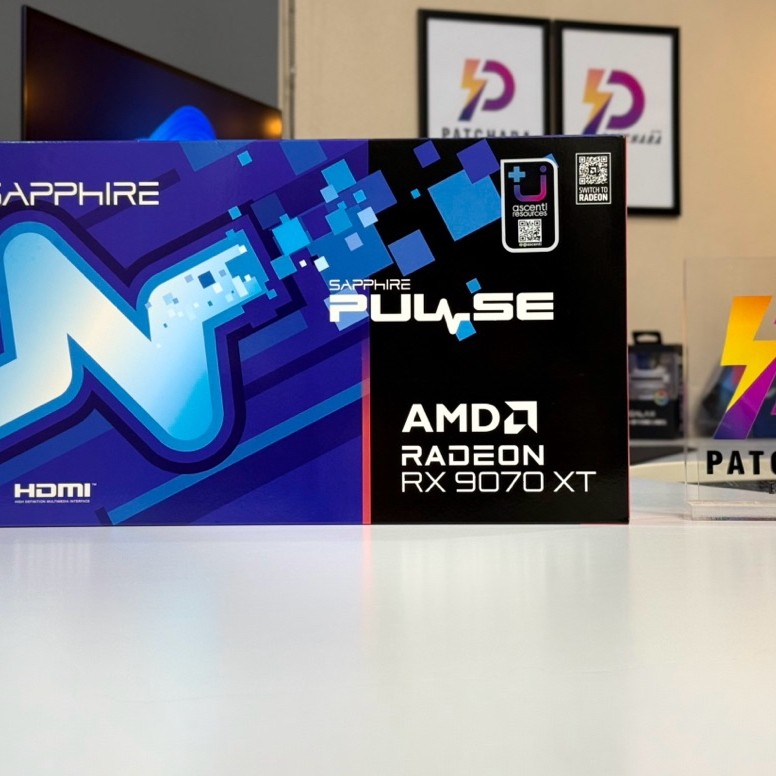(RX9070XT 16GB สินค้ามือ 2) SAPPHIRE PULSE AMD RADEON RX 9070 XT GPU - 16GB GDDR6