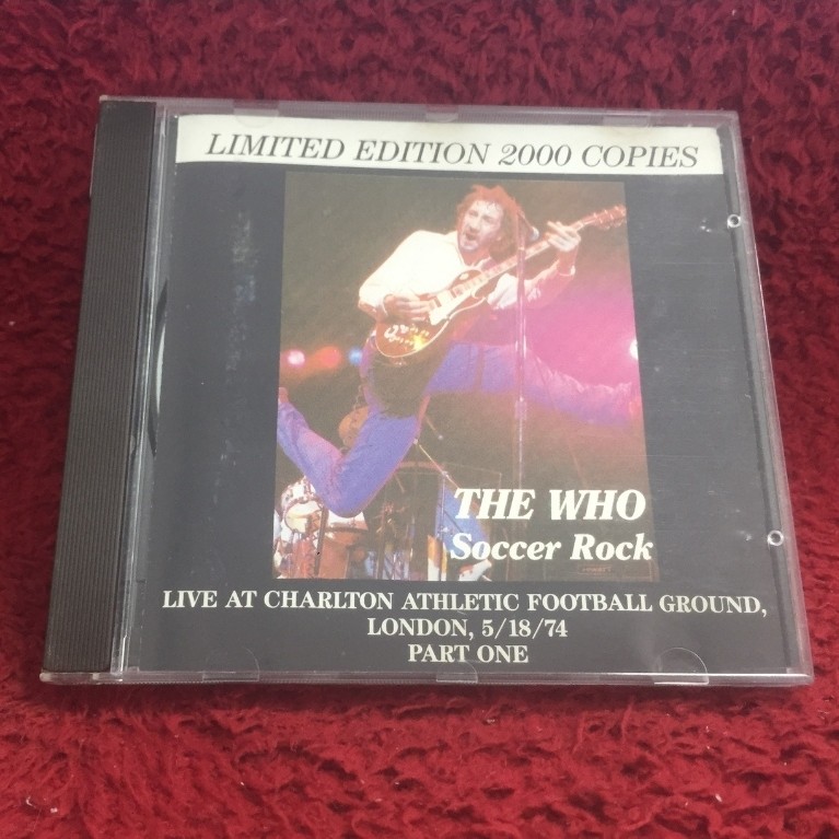 CD The Who – Soccer Rock สภาพตามปก CA107-153