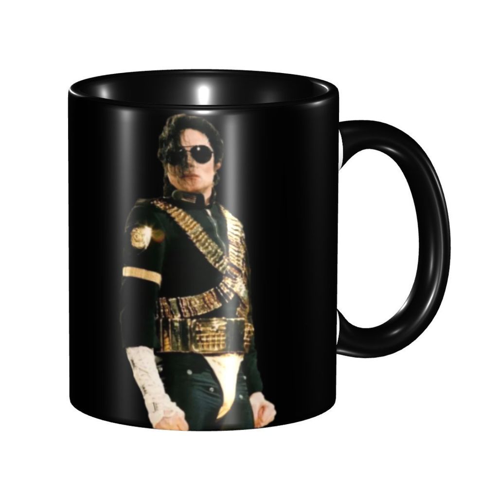 Michael Jackson New High-end Ceramic Mug ของขวัญถ้วยกาแฟสไตล์คู่รักประณีต