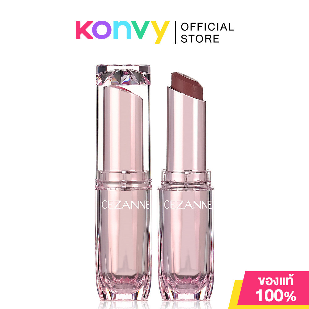 Cezanne Lasting Gloss Lip N 3.2g #101 Fig Mocha เซซานน์ ลิปสติกเซรั่ม.