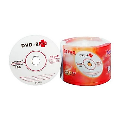 ITSTORE GT-Pro DVD-R Plus 16x DVD Empty Disc Blank DVD Maxell 4.7gb 16x SPC DVD-R SPC 50 ชิ้น