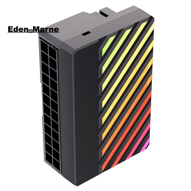 [Eden_Marner]Motherboard ATX Power 24P Adapter to 90 องศา Turn Adapter 24PIN อะแดปเตอร์มุมขวาสายไฟ A