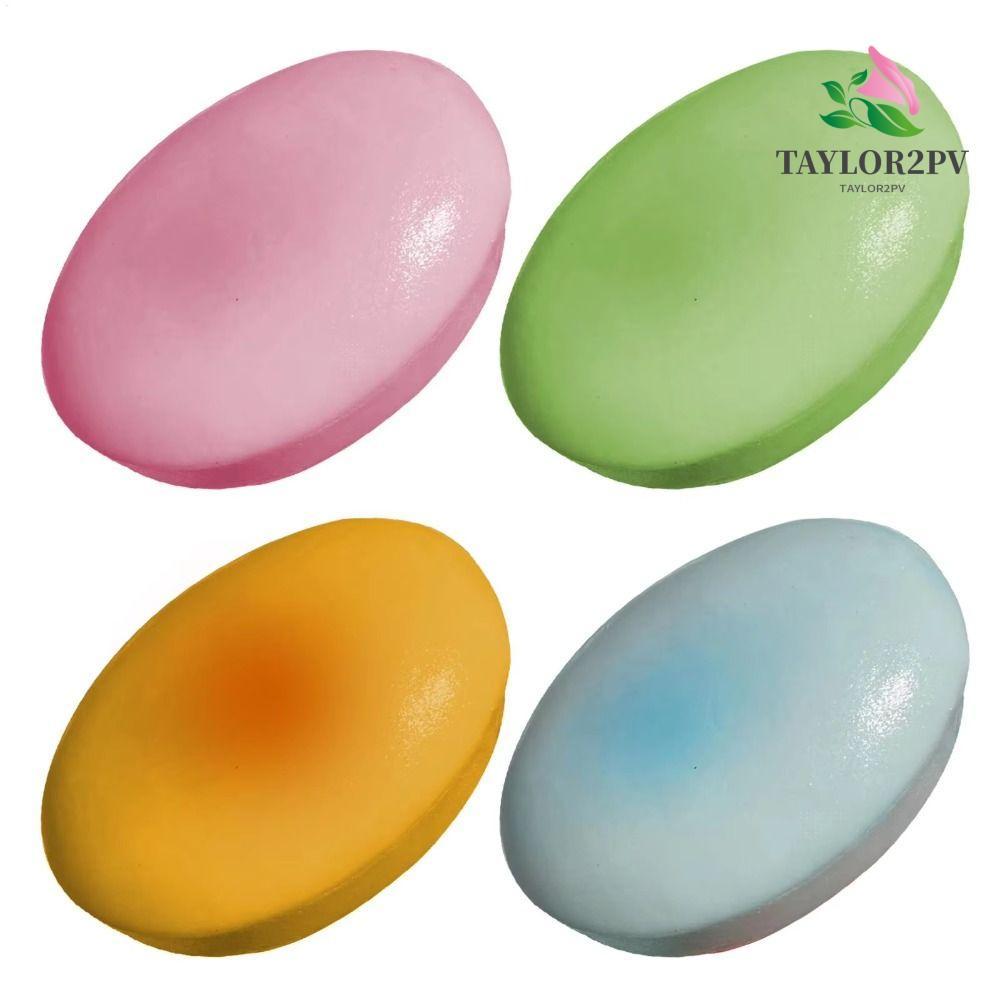 TAYLOR2PV ขนมปังสกุชชี่, Anti-Anxiety Slow Rising Squishy ชีสของเล่น,นุ่มน่ารักหยิกมือผ่อนคลาย Calming Sensory Fidget เค้กเด็ก