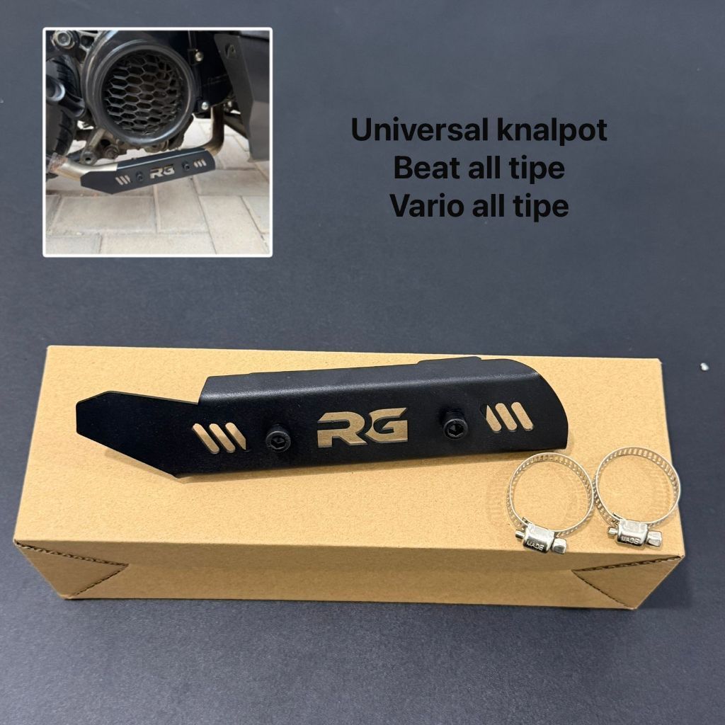 RG ฝาครอบป้องกันคอไอเสีย Vario 125 150 Led ใหม่ LMV_Motor เก่า