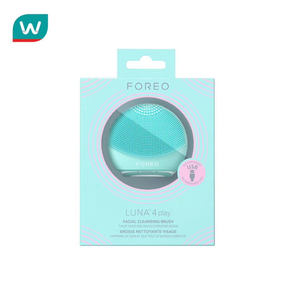Foreo ฟอริโอ้ เครื่องทำความสะอาดผิวหน้า ลูน่า โฟร์ เพลย์ สี มิ้นท์ ฟอร์ ยู