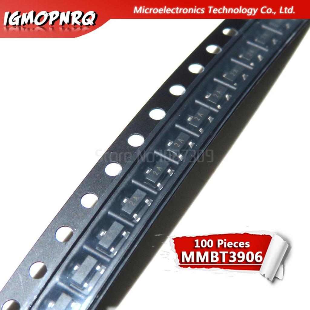100PCS MMBT3906 MMBT3904 MMBT4401 MMBT5401 MMBT5551 MMBTA42 MMBTA44 MMBTA92 SOT-23 ทรานซิสเตอร์