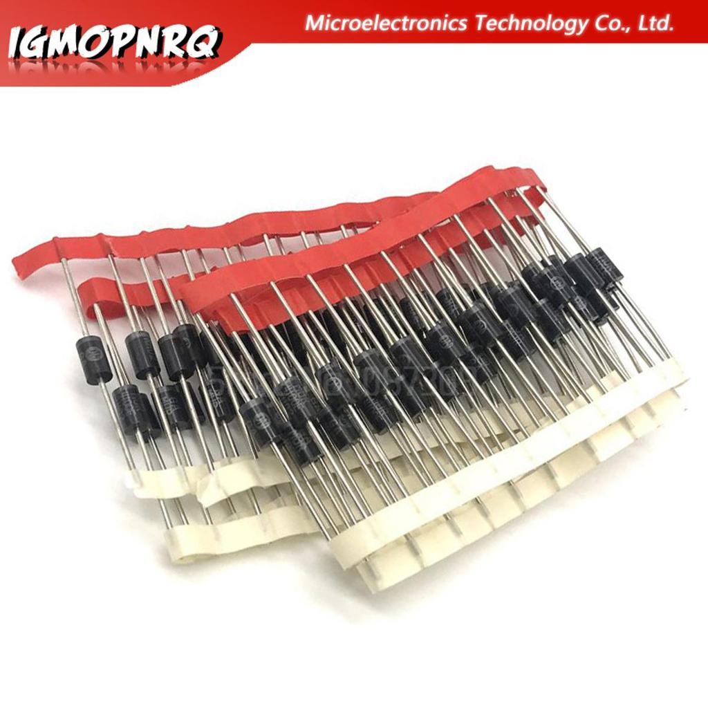 20PCS Schottky Rectifier ไดโอด SR240 SR260 SR360 SR540 SR560 SR2100 SR3100 SR3200 SR5100 SR5150 SR52