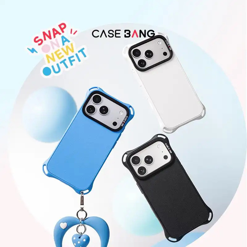 CASEBANG QuadGuard Series Blank Space ImagiSnap Magnetic Case รองรับ iPhone 17 Pro Max/17 Pro/17/16 Pro Max/16 Pro และ Samsung S25 Ultra/S26 Ultra. ด้านหลังเปลี่ยนและของได้