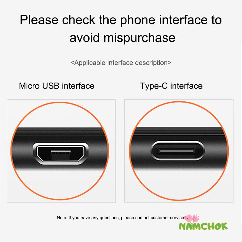 【NK】อะแดปเตอร์ OTG USB2.0 เป็น Type-C Micro USB สำหรับ Android อะแดปเตอร์สำหรับเครื่องอ่านการ์ด USB โทรศัพท์มือถือ