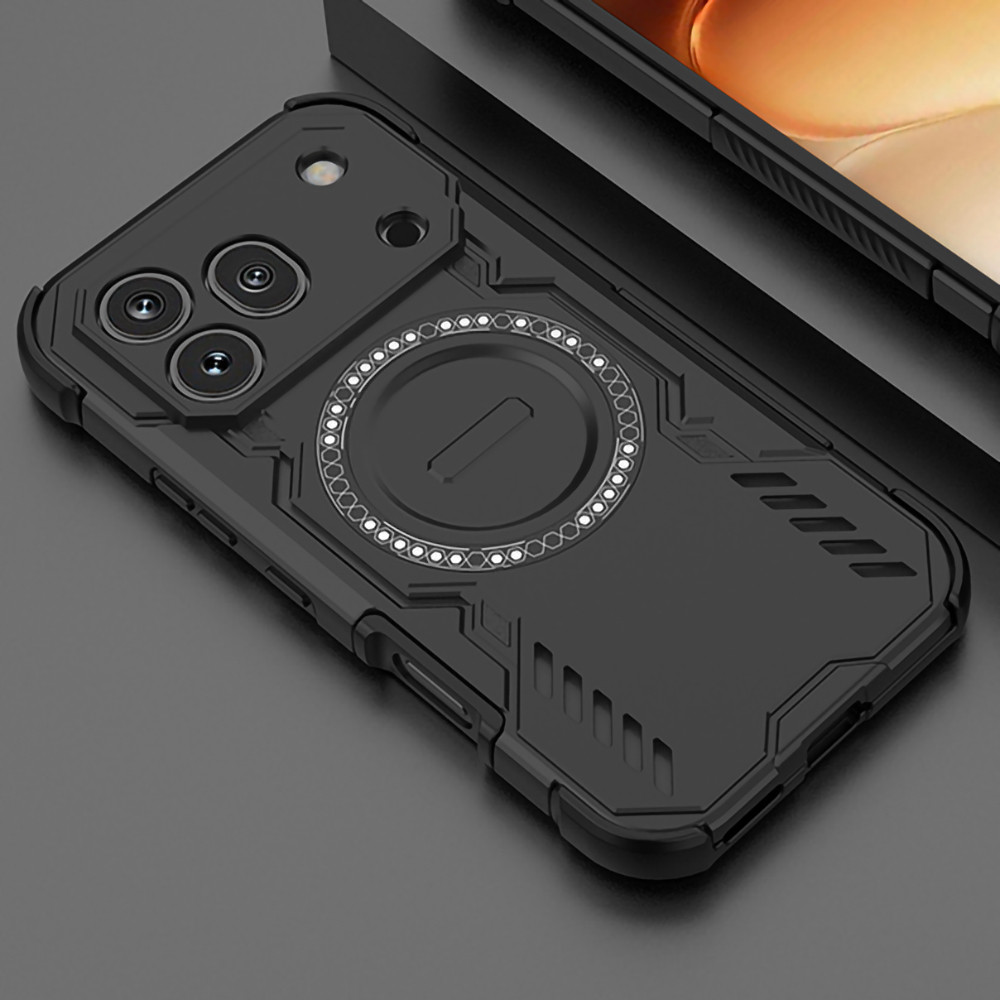 เคสโทรศัพท์แม่เหล็กกันกระแทก สำหรับ Honor 600 Pro ป้องกันการตกระดับทหาร ระบายความร้อน กันรอยขัด รองรับการชาร์จไร้สาย