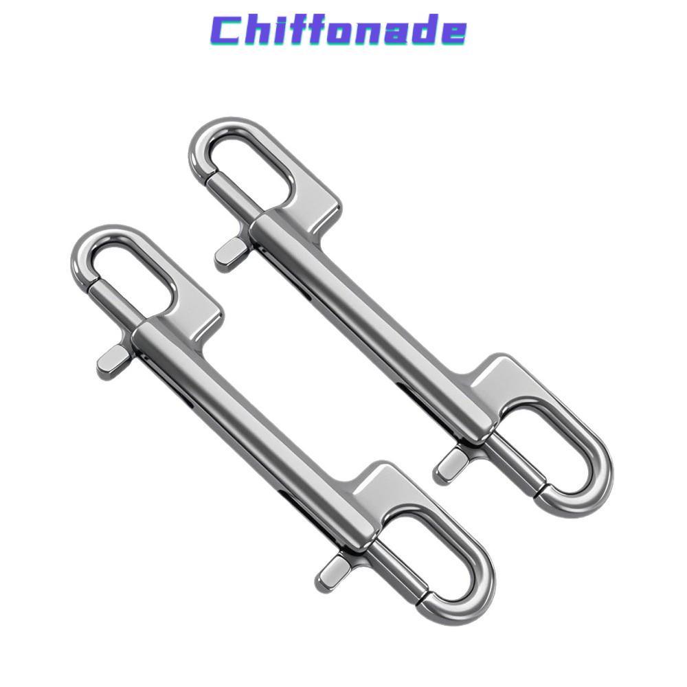 CHIFFONADE Bolt Snap Hook, 316 Stainless Steel Quick Use Spring Snap Hook, ตะขอดําน้ําหัวคู่ที่สะดวก