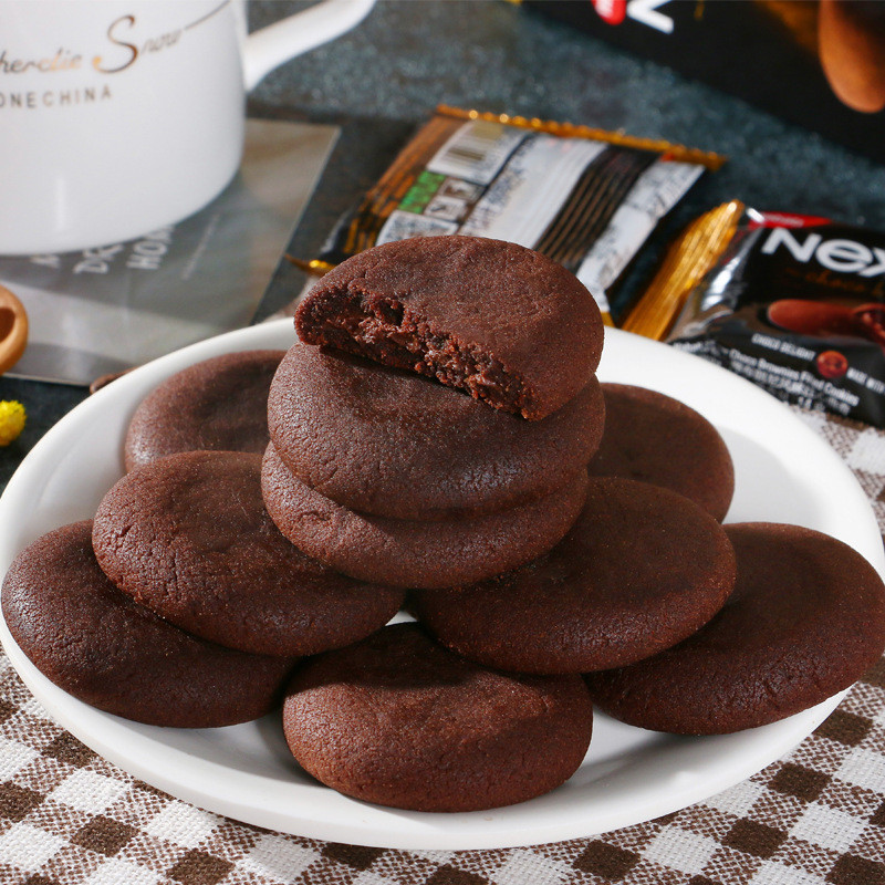 ขนมนําเข้าจากอินโดนีเซีย: NEXTAR soft browni 印 尼进口拼图 .NexTAR 软心布尼风味朗奇干112gjhgyug0525
