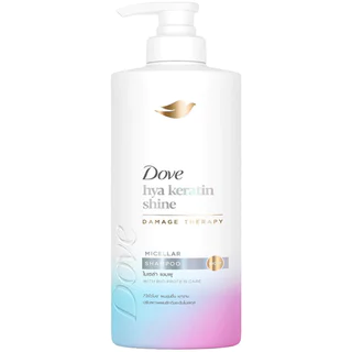 FernnyBaby โดฟ Dove 360ML แชมพู บำรุงเส้นผม โด๊ฟ ยอดนิยม รุ่น ขวดปั๊มสระโดฟ สีม่วง ไฮยา เคราติน 360 มล.