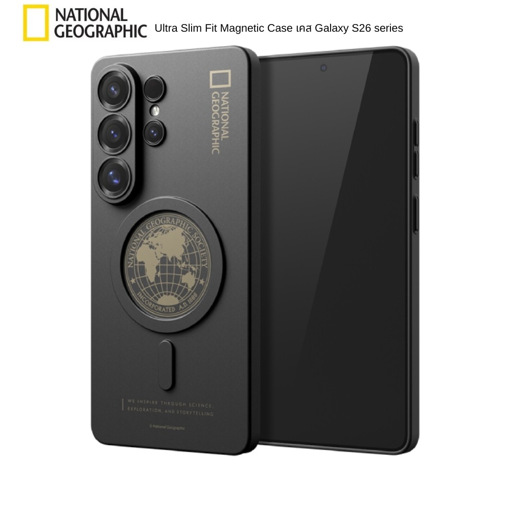 National Geographic Ultra Slim Fit Magnetic Case เคส Galaxy S26 / S26+ / S26 Ultra เคสบางมีแม่เหล็ก