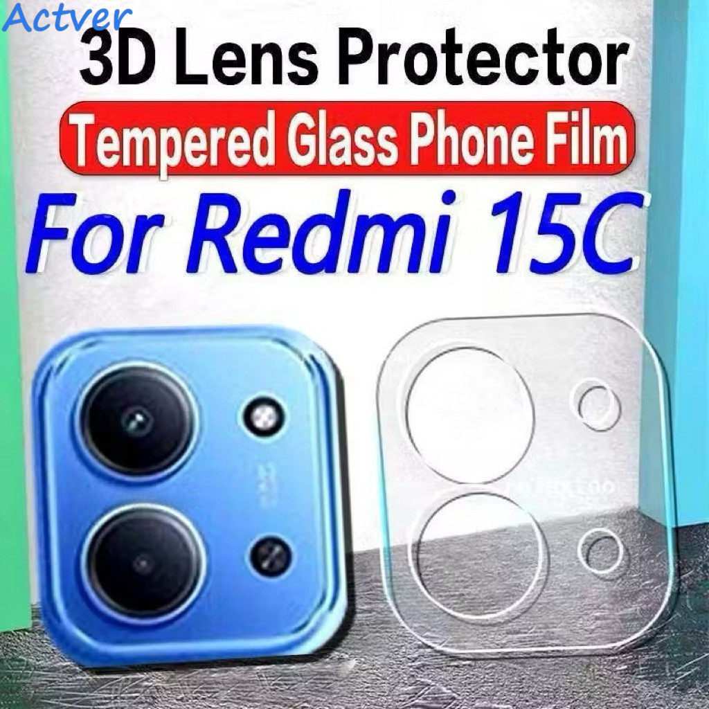 [ส่งจากไทย]ฟิล์มกล้อง สำหรับ Xiaomi Redmi 15C 14C 13C/Poco C85 C75 C65 ป้องกันเลนส์กล้องมองหลัง แบบครอบคลุมเต็ม