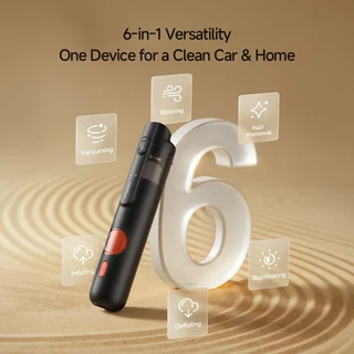 Deerma อเนกประสงค์ 6-in-1 Portable Vacuum Cleaner XC01 เครื่องดูดฝุ่นไร้สาย เครื่องดูดฝุ่นในรถ พกพาสะดวก แรงดูด 7,500Pa น้ำหนักเบา 0.4kg