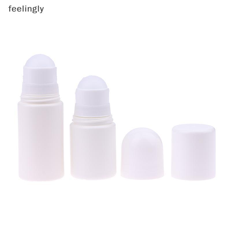 [S&H] ขวดลูกกลิ้งขนาด 30ML-100ML สําหรับขวดเปล่ารีฟิลม้วนบนขวดภาชนะระงับกลิ่นกาย DIY {TH}