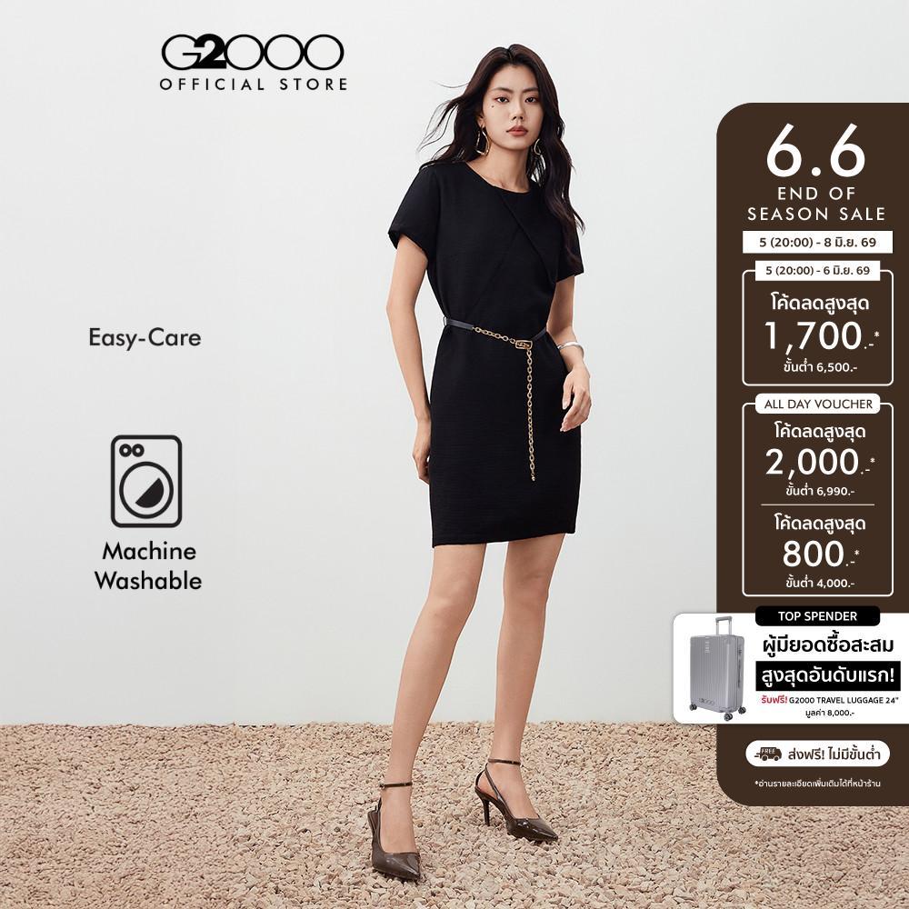 G2000 เดรสสำหรับผู้หญิง Fitted รุ่น 5623602599 BLACK