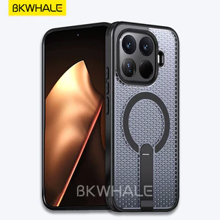BKWHALE Coolingเคสโทรศัพท์แม่เหล็กสําหรับXiaomi Poco F8 Ultra F7 Ultra F8 Pro M8 M6 Pro X8 X7 Pro Max Xiaomi 17 15T 14T 17T Pro Max Anti Fallปกหลังปลอกนุ่ม