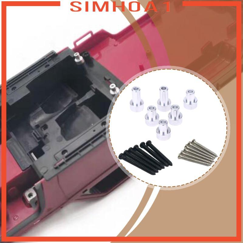 [Simhoa1] 6 ชิ้น RC รถเปลือกคอลัมน์ผู้ถือเชลล์คอลัมน์สําหรับ 1:12 Scale MN82 LC79