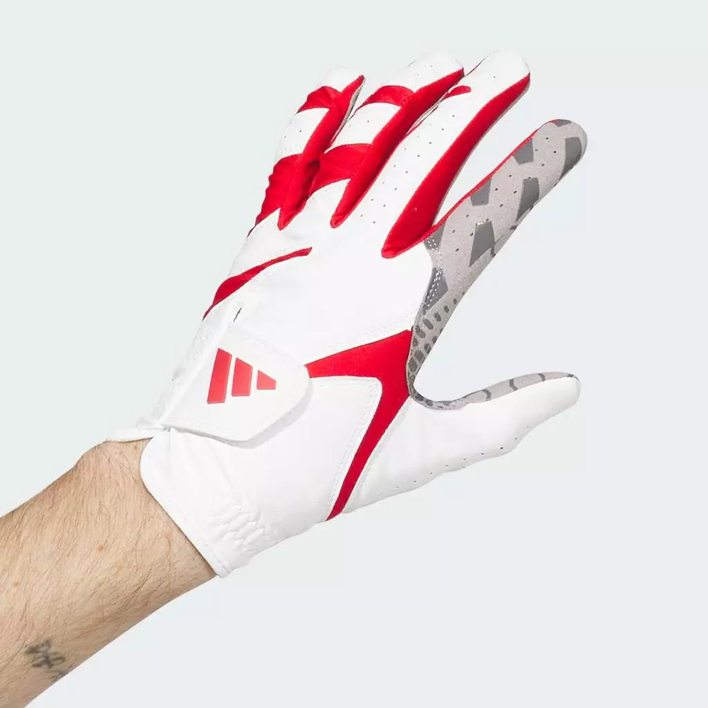 adidas กอล์ฟ ถุงมือ STICKYFIT 26 ผู้ชาย สีขาว KH0161