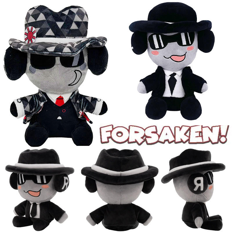 Roblox เกม Forsaken Chance ตุ๊กตาตุ๊กตา Mobster Chance ตุ๊กตาของเล่นสําหรับเด็กของขวัญวันเกิด