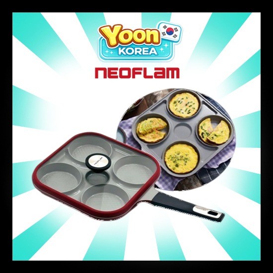 NEOFLAM Steam Plus กระทะแบ่ง 4 ส่วน : Neoflam Value Pack สินค้าดั้งเดิม Value Pack