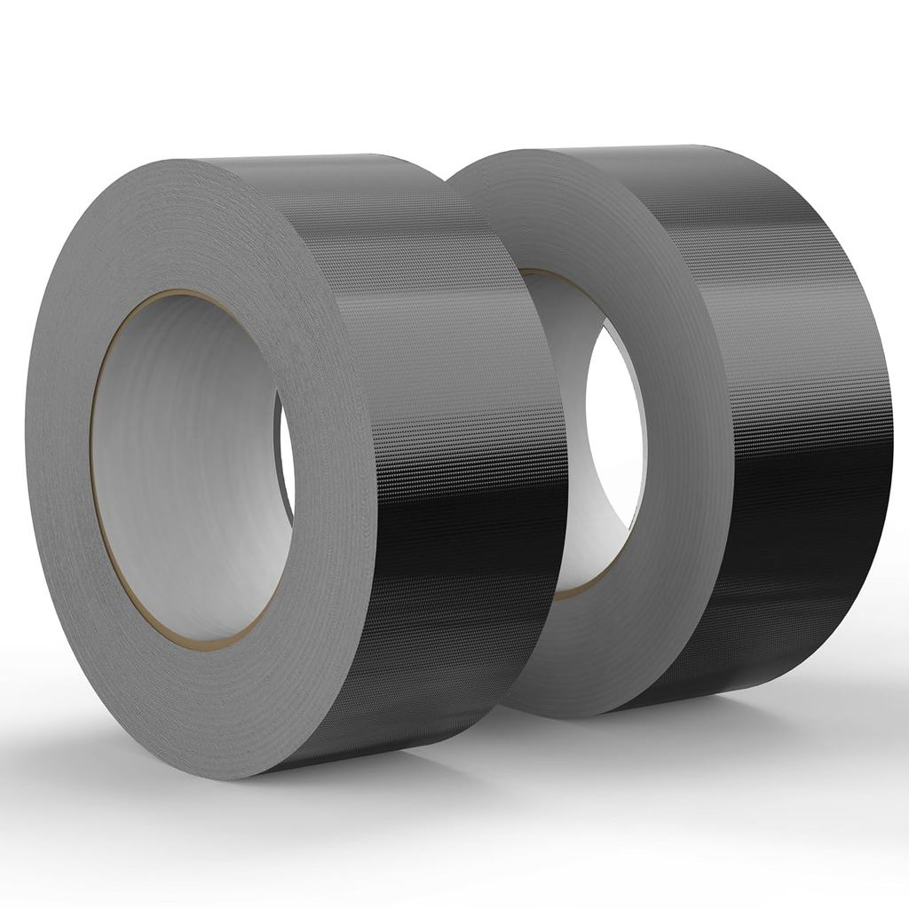 SWRT9Mil2-PackHeavyDutyDuctTapeกาวที่แข็งแกร่ง,2inx30YD(Total60YD)DuctHeavyDutySealWaterproofAllWeat