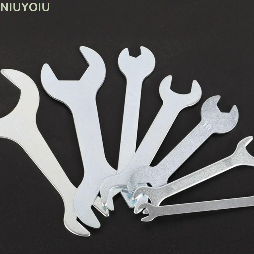 NIUYOIU ประแจแรงบิด, เครื่องมือมือรถยนต์ Dual Use-End ประแจบาง, แบบพกพาทนต่อการสึกหรอ Ultra-Thin คุณภาพสูงปลายเปิด Spanner