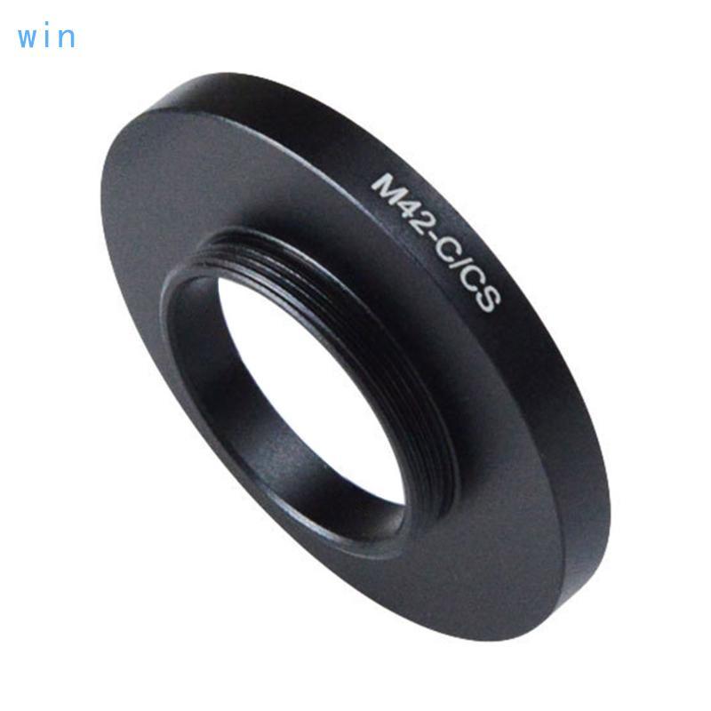 Win ข้อต่ออะแดปเตอร์แหวนสําหรับกล้องจุลทรรศน์ M42x0 75 มม. หญิงไปยังอะแดปเตอร์ C ชาย