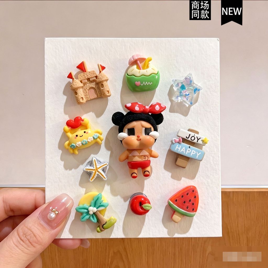 Crying Baby Premium ตกแต่ง diy อุปกรณ์เสริมด้านบนที่ถอดออกได้เหมาะสําหรับ crocs รองเท้าอุปกรณ์เสริม crocs รองเท้าดอกไม้