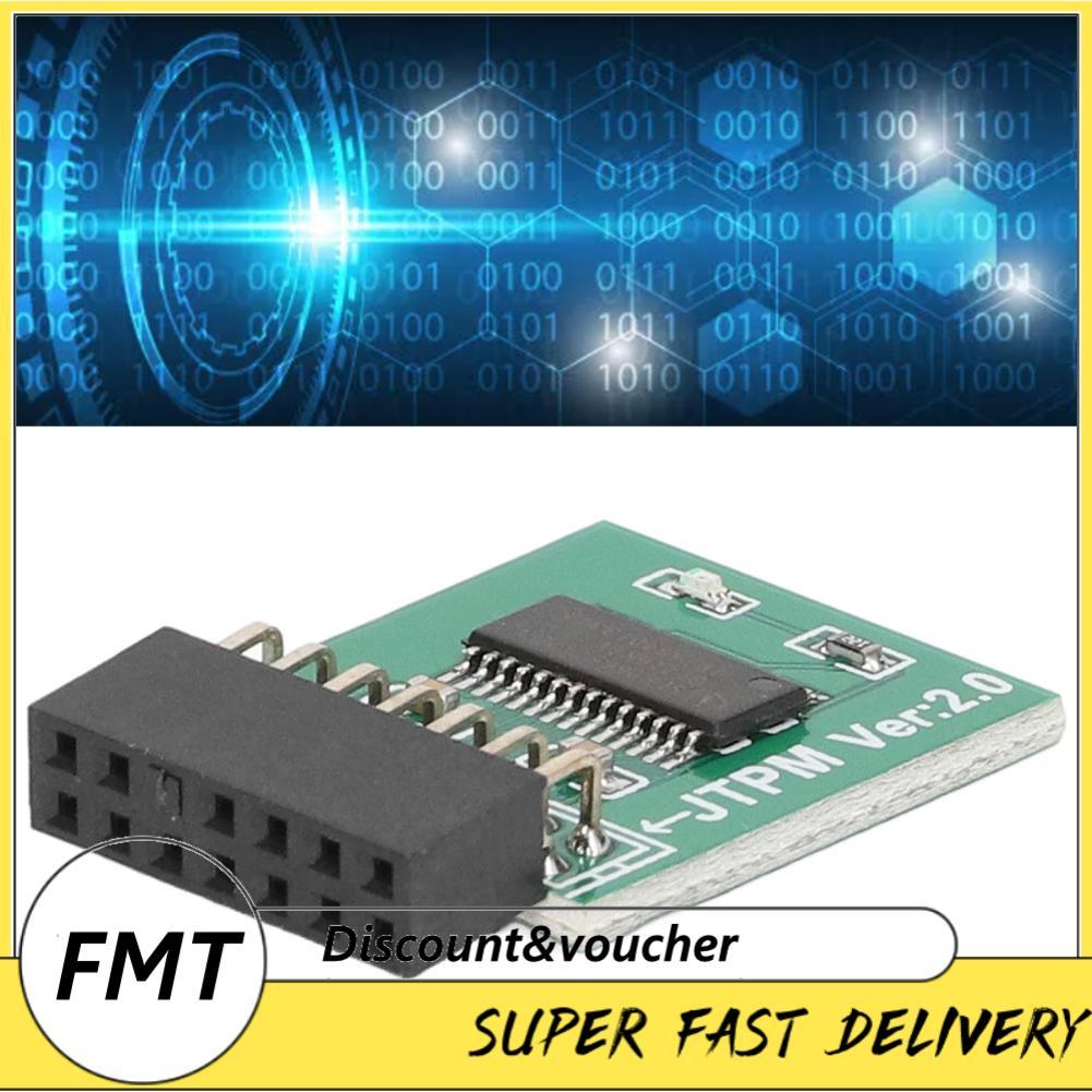 Freemarket ตลาดเสรีสำหรับ TPM 2.0 โมดูล 14 พินการเข้ารหัส Security Board Z590 B560 H510 Z490 B460 H410 Z390 Z370 B365 B360 h370 H310 Z270 B250 H270 Z170