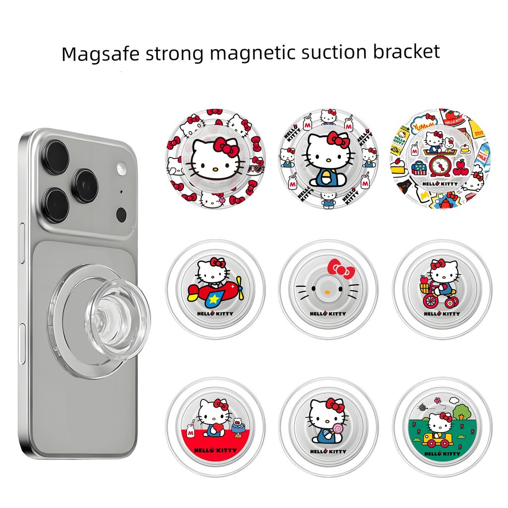 magsafe stand griptok Magsafe Magsafe HelloKitty Hello Kitty Magnetic Airbag Phone Holder Retractabl