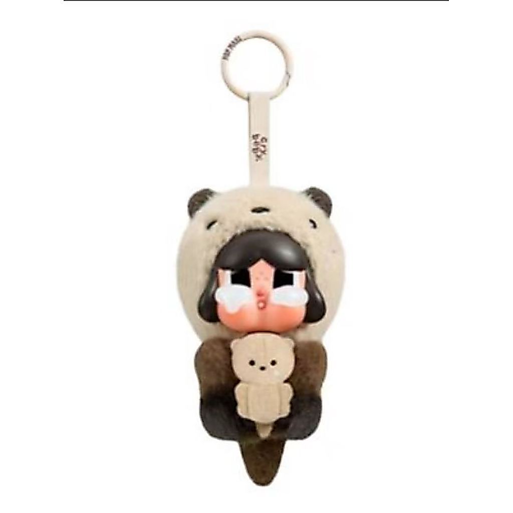 POPMART CRYBABY Tears Flow เข้าสู่จี้ตุ๊กตาไวนิลซีรีส์ทะเล