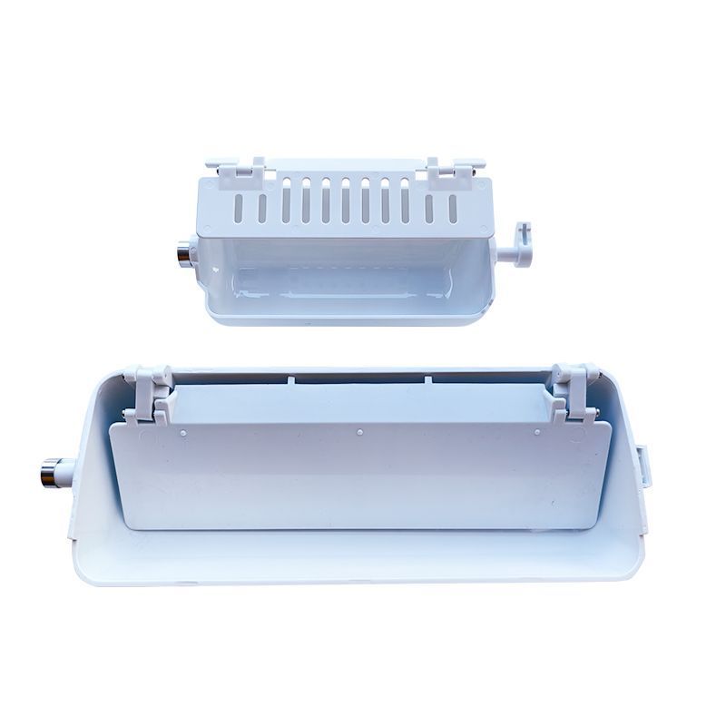 Hicon Ice Maker Accessories: Ice Storage Box, Rotating Tray, Splash Guard, Slide Plate for Home