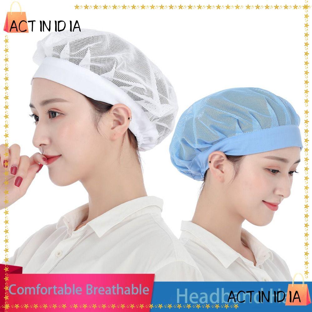 ACTIINIDIA หมวกเชฟ, ตาข่ายคาดผมทํางาน, หมวกแม่ครัว, บริการอาหารหม้อหุงข้าวที่รวมกลุ่มผมทําอาหารหมวกอนามัยจัดเลี้ยง