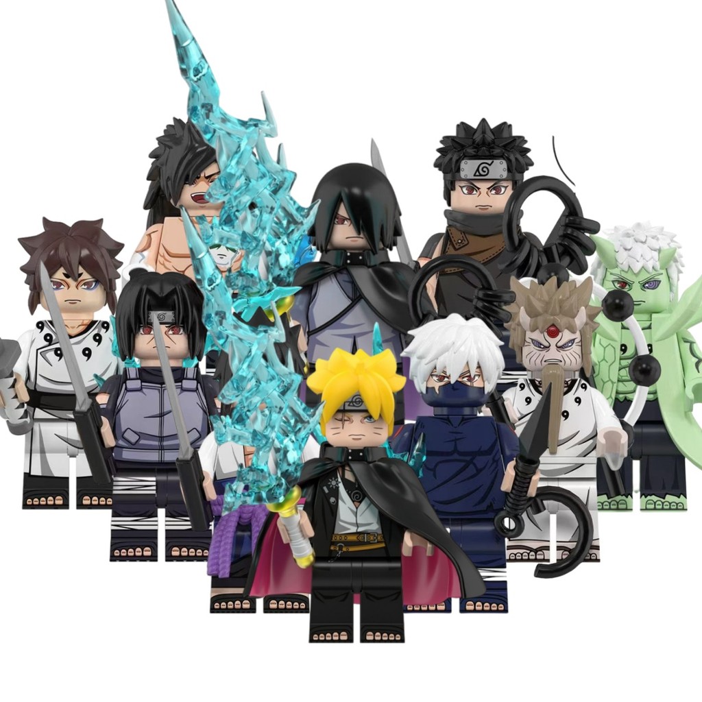 Naruto Action Figure Uchiha Sasuke Uzumaki Boruto Uchiha Itachi Hatake Kakashi Uchiha Obito ของเล่นค