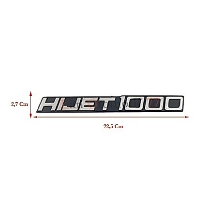 สัญลักษณ์โลโก้รถ Hijet 1000