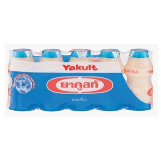 ยาคูลท์ นมเปรี้ยว Yakult Yoghurt 80ml. Pack5