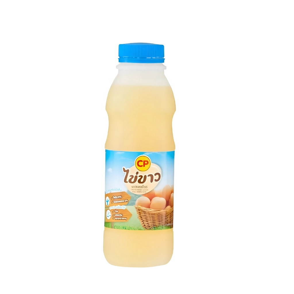 ซีพี ไข่ขาวเหลวพาสเจอร์ไรซ์ CP Liquid Egg White 430g.