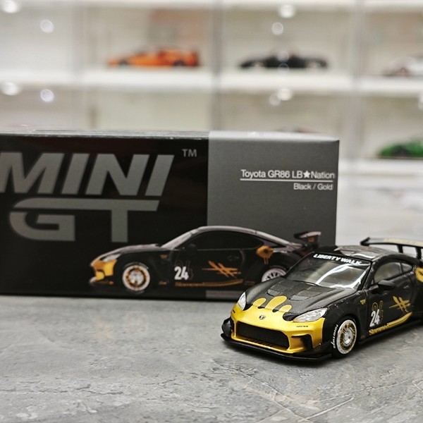 MINI GT 1:64 # 1149 GR86 24 โมเดลรถอัลลอย