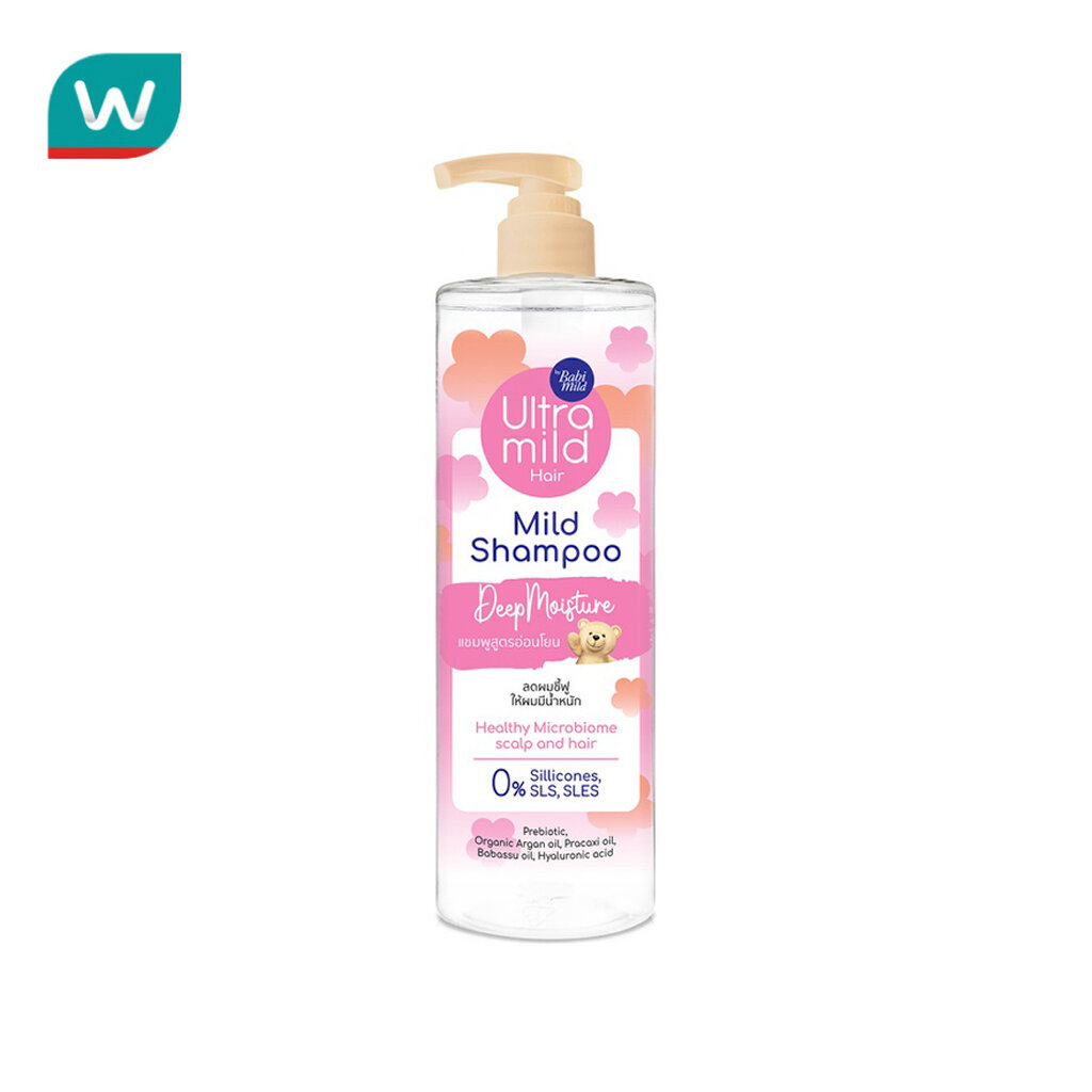 ULTRA MILD - Shampoo Deep Moisture (470ml) อัลตร้ามายด์ อัลตร้ามายด์ แชมพู ดีพมอยส์เจอร์ 470มล