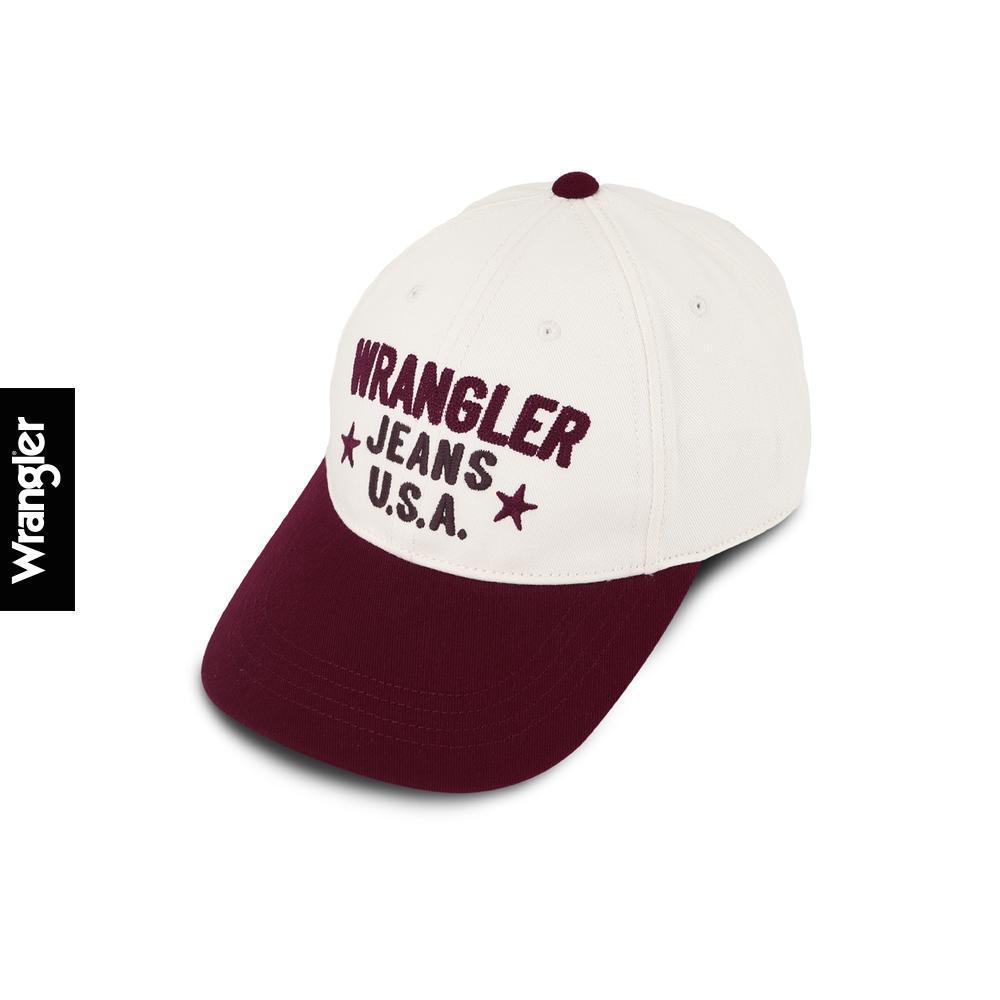 WRANGLER หมวกแก๊ปผู้ชาย / ผู้หญิง รุ่น WR S126UHATN06 สีครีม