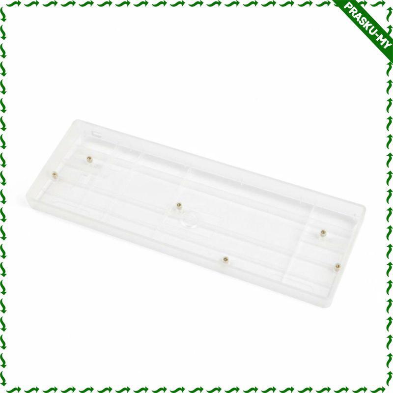 [PraskuMY] SiaBiced 60% Keyboard Case Plate & PCB Mount Compatible GH60 Case น้ําหนักเบา GH60 Shell สําหรับงานอดิเรก, ผู้ใช้คีย์บอร์ด