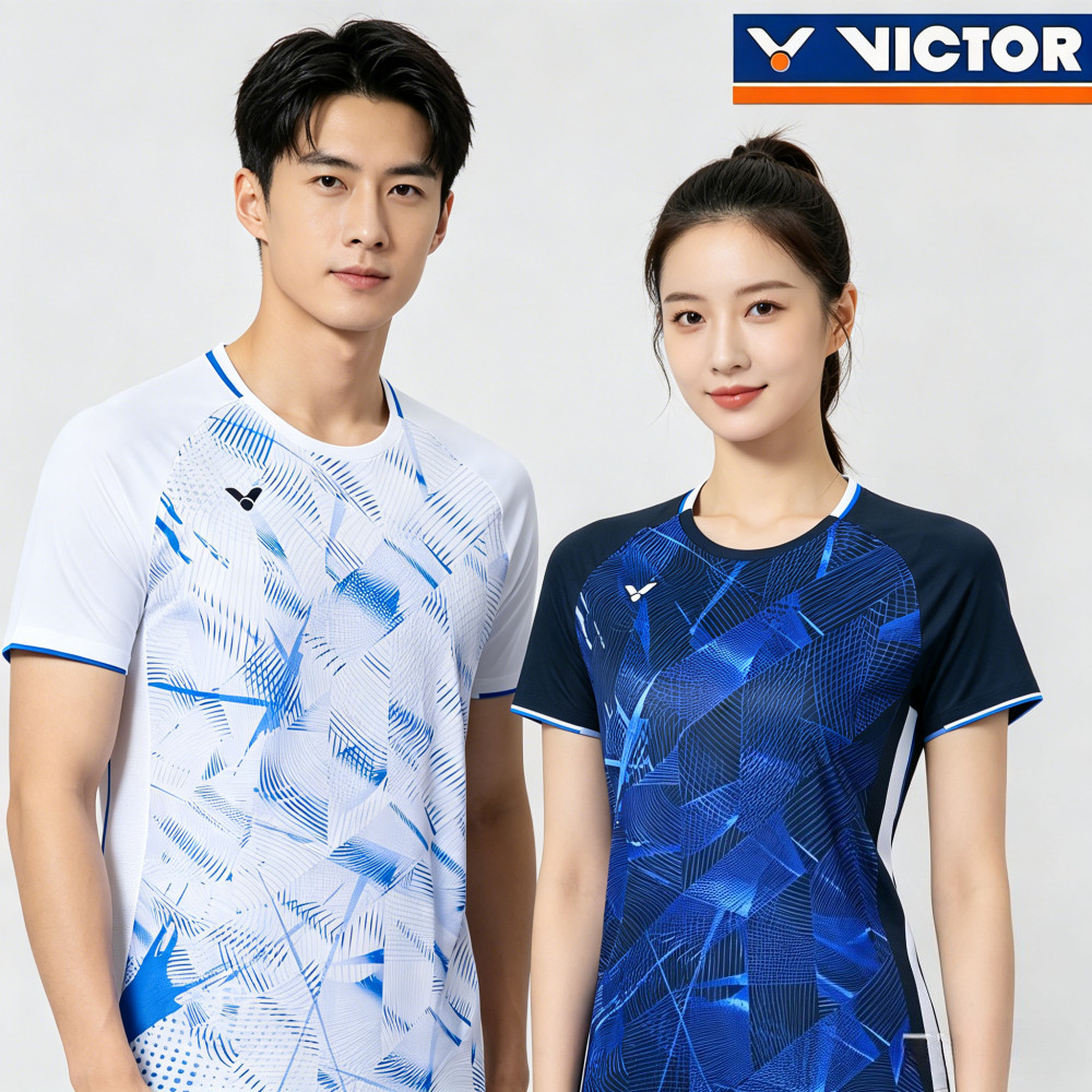 เสื้อกีฬารอบด้านทํางาน (รุ่น 60015) – ทีน้ําหนักเบาระบายอากาศได้พร้อมวัสดุดูดซับเหงื่อเหมาะสําหรับการเล่นสันทนาการและเหตุการณ์กีฬาคอร์ทมืออาชีพ